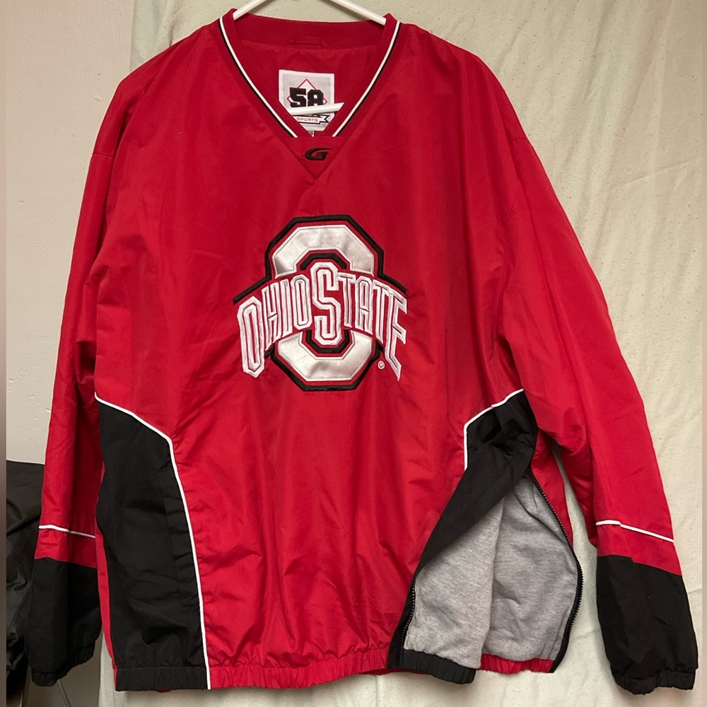 Ohio State windbreaker pullover XXL